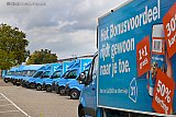 15-10-2026 Breda -  Op een industrieterrein staan de bezorgauto's van Albert Heijn nog steeds stil . Het bedrijf heeft te maken met een cyberincident waardoor de bezorgdienst nog niet kan worden opgestart.  - Fotokrant