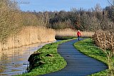 12-01-2025 Breda - Met het ijs op de sloot  en het winterzonnetje was het heerlijk om te wandelen in de natuur.  - Fotokrant