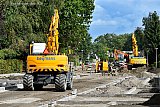 05&ndash;09-2019 Ulvenhout - In het kerkdorp gaat de Annevillelaan flink op de schop. De middenbermen zijn verdwenen.
 - Fotokrant