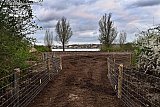 02-04-2021 Breda - Aan de Asterdplas is een parkeerplaats en een stukje ligweide veranderd in natuurgebied. De verandering maakt deel uit van het plan om de Asterdplas te transformeren in een aantrekkelijkre plek. - Fotokrant
