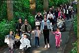 23-05-2023 Breda - Bijna kon hij niet doorgaan maar doordat een nieuwe organisatie (HB Events) de Avondvierdaagse overnam kon er heden avond in de Bredase wijk Haagse Beemden gewandeld worden door jong en oud.  - Fotokrant
