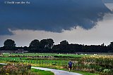 22&ndash;09-2019 Breda -Na een dag van 27C is in de avond het mooie weer voorbij en verdrijven zware regenwolken ten noorden van de stad de warme lucht. - Fotokrant