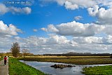 14-03-2020 Breda -Het water dat door een kapotte schuif vanuit rivier De Mark de Vierde Bergboezem in was gestroomd is al voor een deel gezakt. - Fotokrant