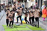 25-02-2020 Breda - Deze groep kinderen vroeg aandacht voor de egeltjes. Leg gras ipv stenen in je tuin. Dat is een betere leefomgeving voor de egeltjes.   - Fotokrant