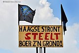 04-07-2022 Breda - De boeren zijn er van overtuigd dat Den Haag hun grond wil om daar woningen te bouwen.  - Fotokrant