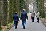 12-01-2019 Breda - Met 8 C in januari is het prima weer voor een boswandeling. - Fotokrant