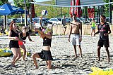 22-07-2019 Breda - Voor de hal van Breepark ligt een enorm strand. Hier is door teams uit de Bredase horeca een beachvollybal competitie gehouden. - Fotokrant