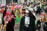 22-02-2020 Breda - Achter Prins Arie d&rsquo;n Irste kwam zijn volk carnavalsvierders de stad binnen. - Fotokrant