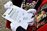 04-03-2019 Breda - Wie in vorm was kreeg van de NACfans gelijk een contract om bij NAC te gaan spelen. Dit in de hoop om degradatie van de club te ontlopen. - Fotokrant