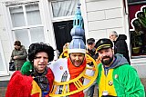 04-03-2019 Breda - De meest orgineel verkleede feestvierder wat toch wel deze Grote Kerk. - Fotokrant