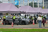 11-09-2026 Breda - Uren lang heeft de politie in het centrum controles aan auto's uitgevoerd.  - Fotokrant