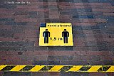 02-11-2021 Breda -  Op de landelijke persconferentie zijn de nieuwe coronamaatregelen bekend gemaakt. De 1,5 Meter is een veilige afstand en mondkapjes in winkels komen ook weer terug. Geef geen handen en was je handen. Het kabinet maakt zich duidelijk zorgen over de hoge besmettings en ziekenhuisopnamecijfers. - Fotokrant