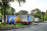 06-10-2023 Ulvenhout - De voorstellingen  van Circus Bossle gaan niet door. Het circus heeft zijn circustent moeten afbreken omdat het bij de gemeente geen evenementenvergunning had aangevraagd. Het circus is inmiddels al vertrokken.  - Fotokrant