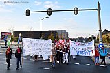 20-11-2019 Breda - Via de Molengracht liepen de actievoerders naar de Claudius Prinsenlaan. - Fotokrant