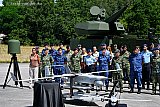 29-06-2026 Gilze Rijen - Verschillende type drones en het antidrone geschut de Skyranger werden tijdens de presentatie getoond. - Fotokrant