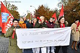 20-11-2019 Breda - Er werd alvast aangekondigd dat de stakingen door blijven gaan tot dat de CAO beter is gemaakt. - Fotokrant