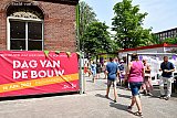 18-06-2022 Breda - Ondanks de hitte drukte op de Dag van de bouw op de bouwlocatie van de voormalige Chassekazerne.  - Fotokrant