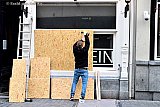 26-01-2021 Breda - De ondernemers zitten niet op nog meer schadeposten te wachten en nemen het zekere voor het onzekere. - Fotokrant