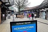 07-03-2026 Breda - Fractievoorzitter Dijk zag met eigen ogen dat het op zaterdag niet druk was op het winkelcentrum. - Fotokrant