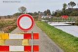 06-11-2021 Breda -  Natuurgebied De Vierde Bergboezem is op verschillende plekken met borden afgesloten na de vondst van drugsafval. - Fotokrant