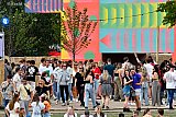 27-08-2022 Breda - Op het festivalterrein was het al vroeg in de middag flink druk met feestgangers. - Fotokrant