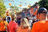 25-06-2024 Breda -  Waterpret  in de Oranjestraat van Breda tijdens het EK duel Nederland - Oostenrijk 2-3. - Fotokrant
