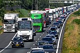 17-07-2026 Breda - Het midden van het land heeft vakantie en dat zorgt opnieuw voor flinke drukte rond de stad met opmerkelijk weinig caravans. - Fotokrant