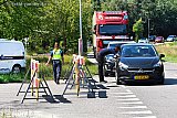 24-06-2020 Breda -  Een hele file badgasten ontstond voor de wegafsluiting. Na dat er door beveiliging uitleg was gegeven konden de badgasten omkeren. - Fotokrant