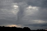 23-10-2022 Breda - In de wolken boven de wijk Haagse Beemden was aan het einde van de dag een gezicht te zien. - Fotokrant
