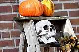 07-10-2023 Breda - Hoewel het eind van de maand pas Halloween is zijn er nu al tuinen ingericht voor het event dat de donkerste dagen van het jaar in luid. - Fotokrant