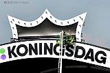 26-04-2023 Breda - Grijze wolken boven het  podium van 538 Koningsdag. Opnieuw vind het enorme event plaats in de Brabantse Prinsenstad. Bezoekers moeten rekening houden met een bui.
 - Fotokrant