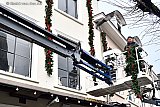09-01-2023 Breda - In de binnenstad is bij de horecazaken de kerstdecoratie verwijderd. - Fotokrant