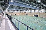 17-06-2023 Breda - Binnen de sportaccommodatie De Kragt is ook een enorme sporthal in aanbouw met een tribune voor wel 450 zitplaatsen. Verder komt er nog een Kragthonk , horeca, behandelruimtes , kleedkamers en vergaderruimtes.  - Fotokrant