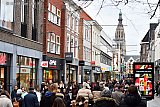 08-12-2024 Breda - Heel wat mensen hebben kerstinkopen gedaan in de binnenstad. Het was er behoorlijk druk. - Fotokrant