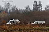 10-12-2021 Breda - In het natuurgebied De Vierde Bergboezem is het lichaam van een man aangetroffen. Vanwege sporenonderzoek moesten wandelaars en pers op grote afstand blijven. Boven het gebied vloog een politiehelikopter die de omgeving in beeld heeft gebracht. - Fotokrant