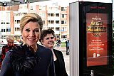 09-12-2025 Breda - Koningin Maxima bezocht de stad voor filmopnames van het Kerst Muziek Gala 2025.  - Fotokrant