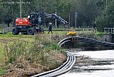 11-10-2023 Breda - De mantelbuizen voor de 150 KV stroomkabels die onder de wijk door worden getrokken liggen al klaar. - Fotokrant