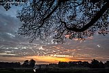 21-11-2019 Breda -De avond valt aan de  Bredase kant van Het Markdal.  - Fotokrant