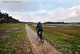 12-01-2024 Breda - Het enorme meer dat zich een week geleden tijdens het hoog water vormde ten zuiden van de stad is verdwenen.  - Fotokrant