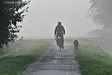 23-10-2023 Breda - De nazomer lijkt nu echt voorbij in de ochtend hangen er flinke mistbanken rond de stad. - Fotokrant