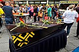 28-07-2019 Breda - Op de open dag is voor NACfans van alles te zien wat met NAC te maken heeft zelfs een speciale NAC lijkkist met bijpassende kruisjes. - Fotokrant
