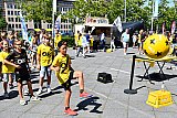 10-08-2024 Breda -Jong talent kon alvast laten zien hoe goed ze konden scoren. - Fotokrant