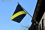 26-02-2021 Breda -  NAC Breda heeft duizenden NAC verenigingsvlaggen laten maken. Deze komen bij de supporters die thuis zitten aan hun woning te hangen. De 1e vlaggen hangen al te wapperen . - Fotokrant