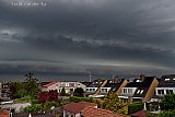 09-07-2024 Breda - Het voorspelde noodweer komt met een dreigende lucht aan boven Breda.   - Fotokrant