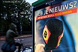 23&ndash;10-2019 Ulvenhout - De Publieke Regionale Omroep Brabant is op zoek naar nieuws en heeft zelfs een reklamecampange gestart om er aan te komen. - Fotokrant