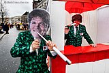 24-02-2020 Breda-  Burgemeester Paul Depla werd ook op de hak genomen. Compleet met wiethok en giga joint. - Fotokrant