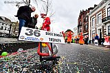 24-02-2020 Breda-  Om de stikstof uitstoot van de Grote Optocht wat kleiner te maken had boer Frans zijn trekker thuis gelaten. - Fotokrant