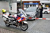 06-03-2019 Breda - De vluchtauto werd al snel aangetroffen in een parkeervak op de Nieuwe Ginnekenstraat. - Fotokrant