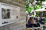 26-06-2019 Breda - In de binnenstad  is op zijn 110e verjaardag een plaquette onthuld van de manager van Elvis Presley Colonel Parker.  (Dries van Kuijk). - Fotokrant