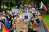 10-10-2026 Breda - Voor het 2e jaar trok door de binnenstad de stoet van de Pride Breda.   - Fotokrant